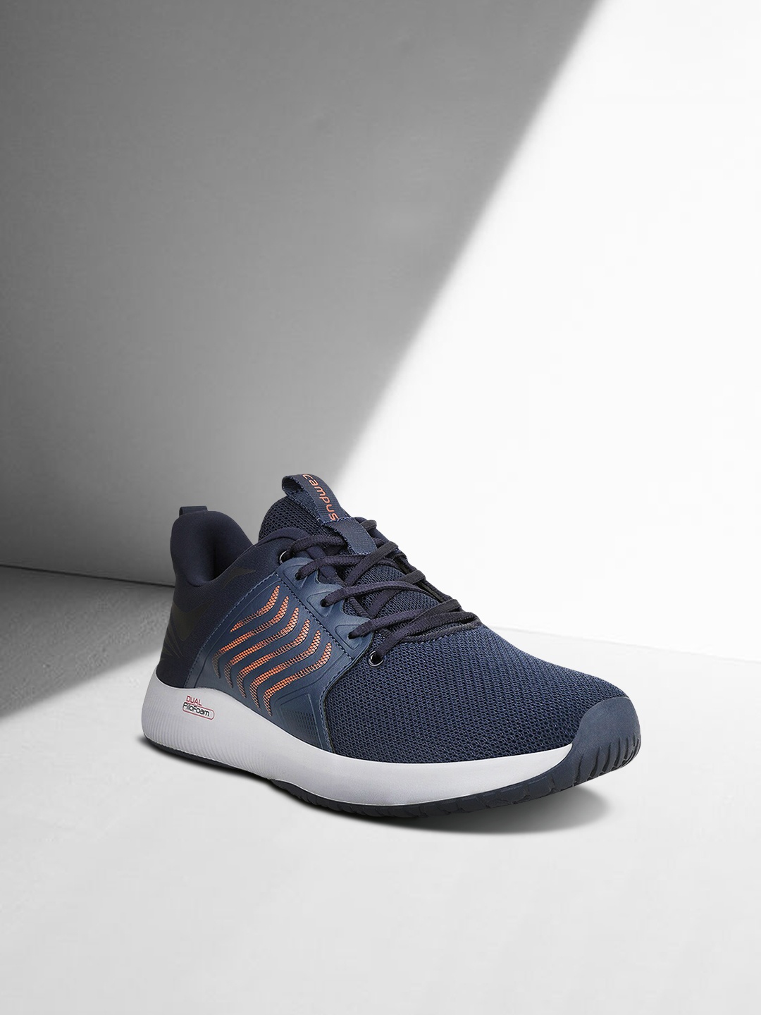 

Campus Men Navy Blue Running Shoes
