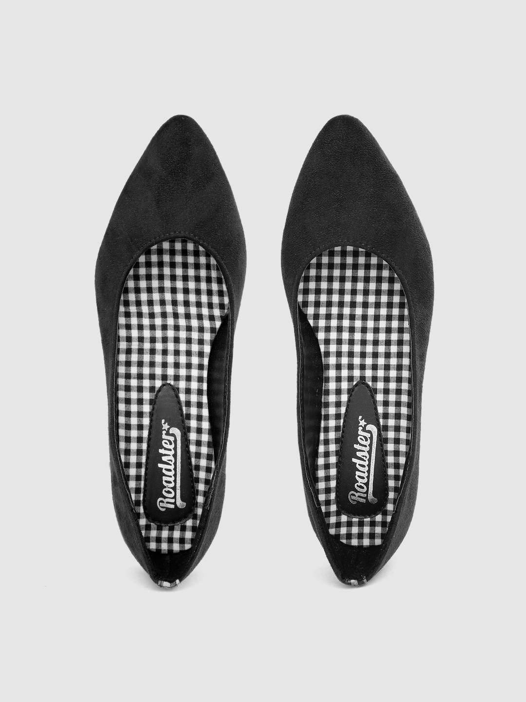 

Roadster Women Black Solid Ballerinas