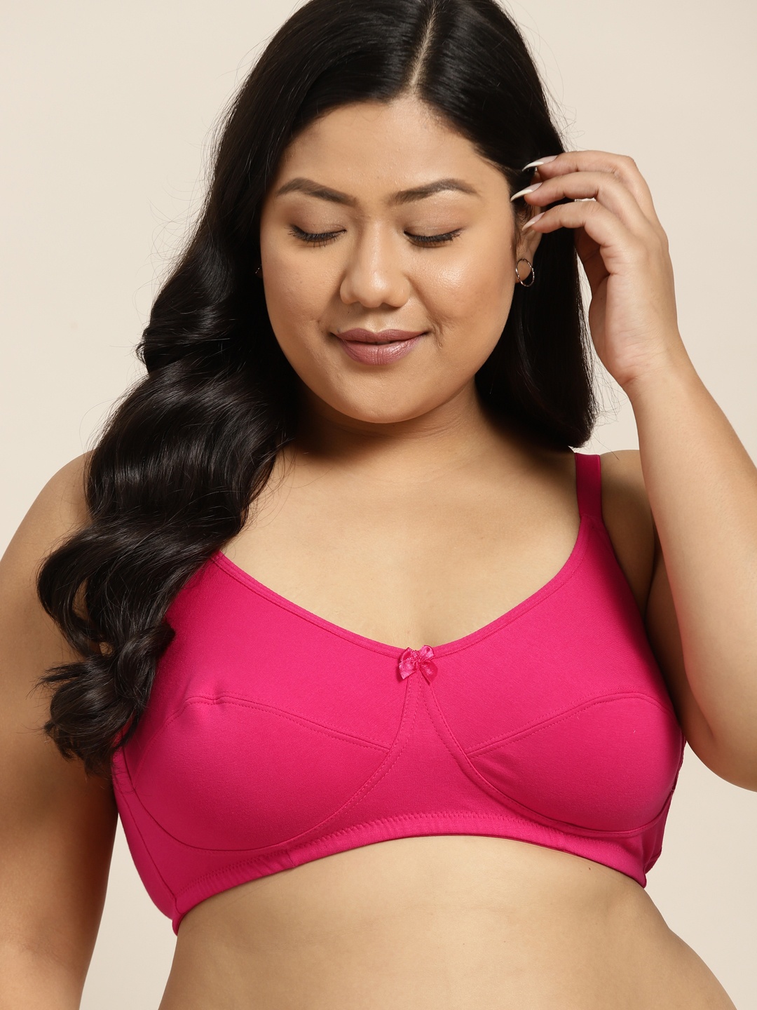 

Sztori Pink Solid Everyday Bra