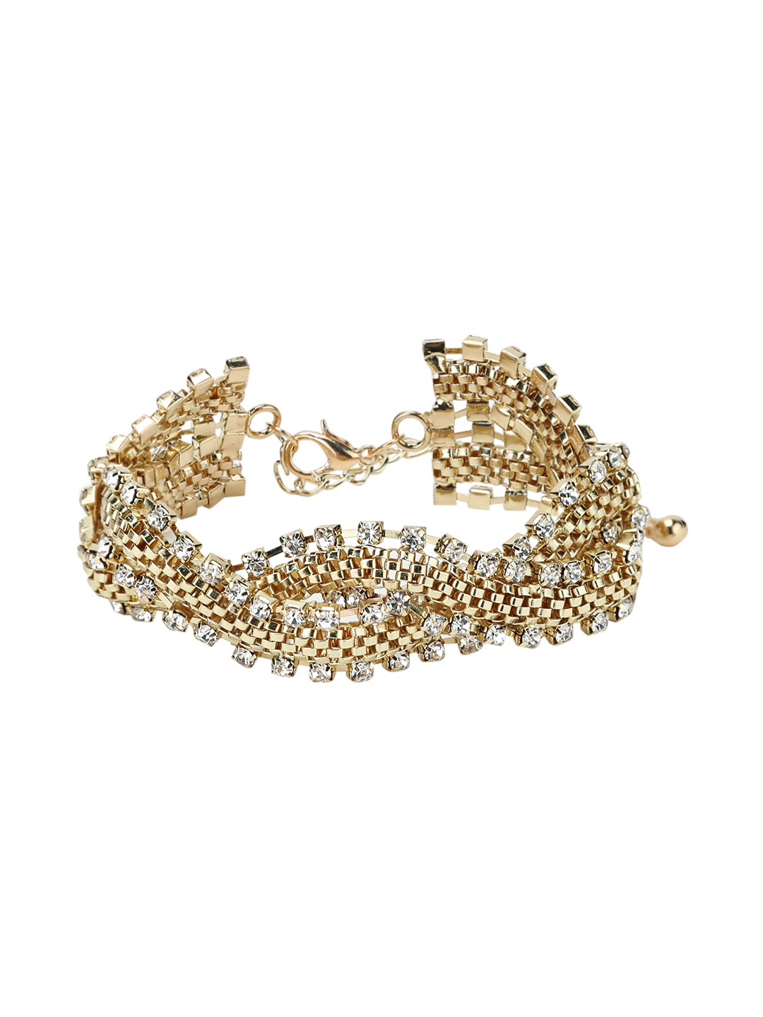 

Kazo Gold-Toned Braided Bracelet