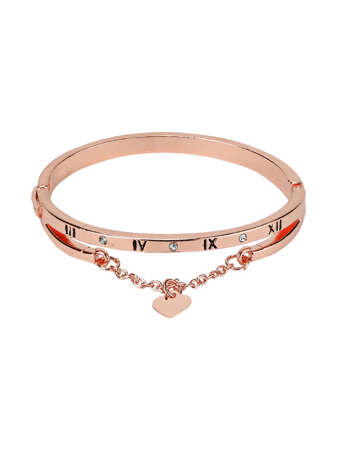 

Kazo Rose Gold Forever Charm Love Bracelet