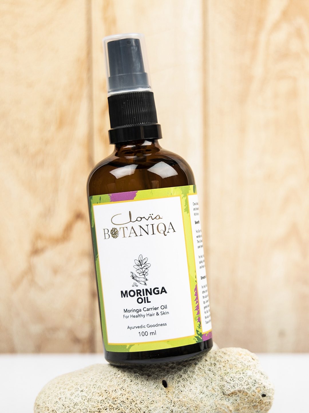 

Clovia BOTANIQA Moringa Carrier Oil For Hair & Skin - 100 ml, Transparent