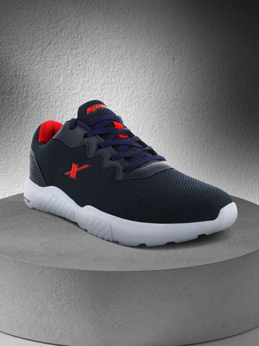 

Sparx Men Navy Blue Running Shoes