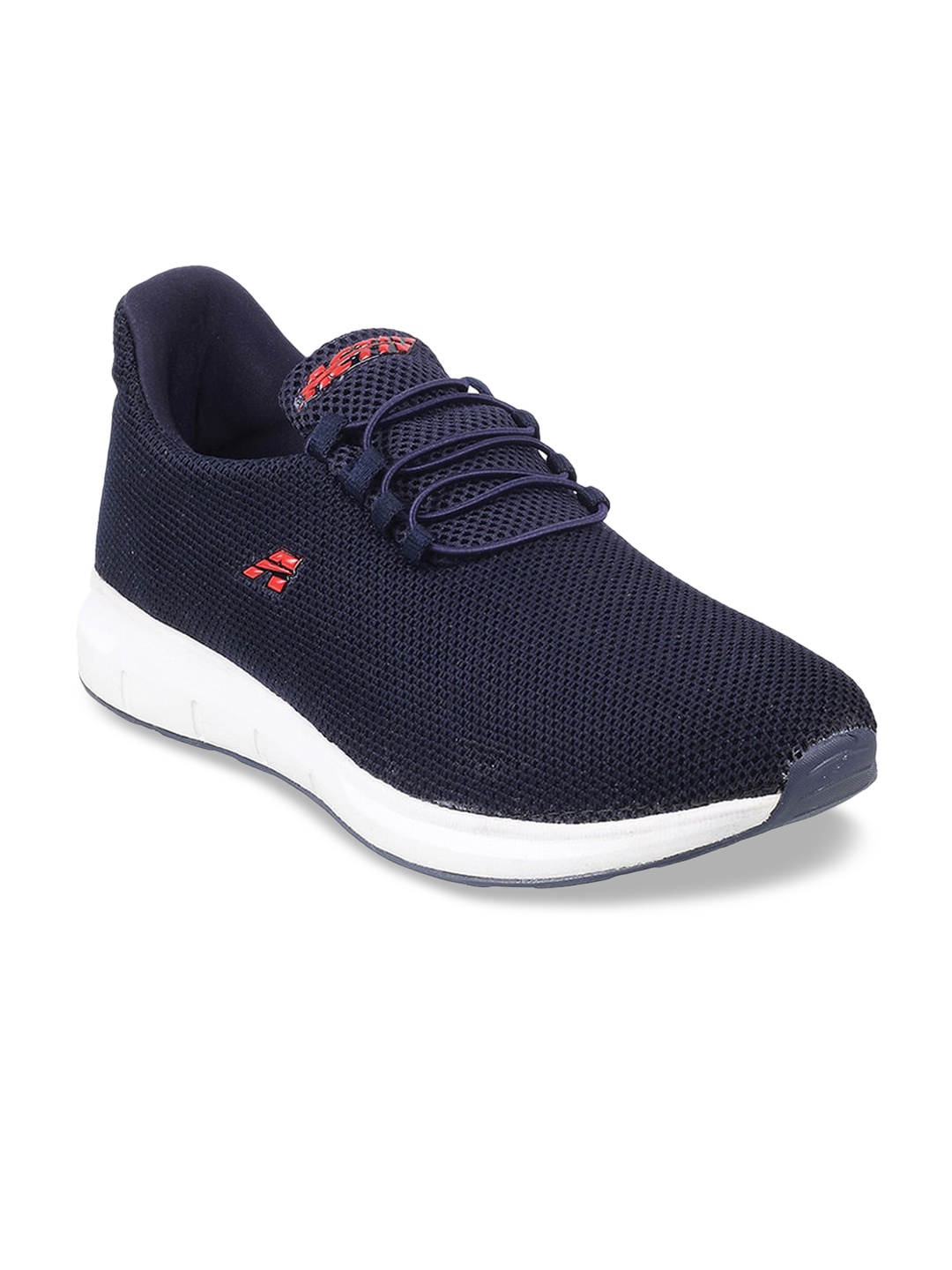 

WALKWAY by Metro Men Navy Blue Woven Design Sneakers