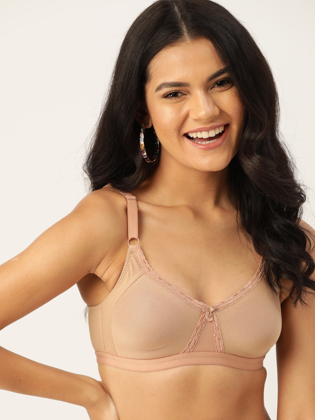 

DressBerry Women Beige Solid Non Padded Everyday Bra PM-DB-MR-01