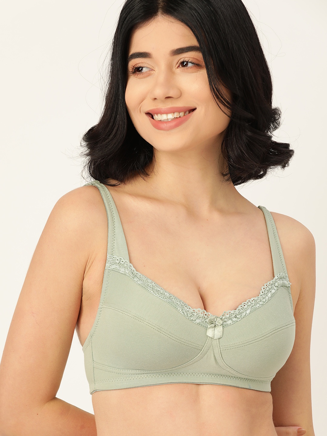 

DressBerry Green Medium Coverage Everyday Bra PM-DB-CT-02