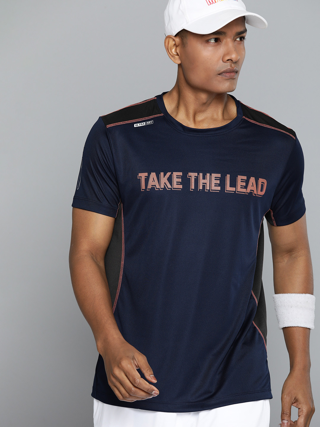 

Slazenger Men Typography Printed T-shirt, Navy blue