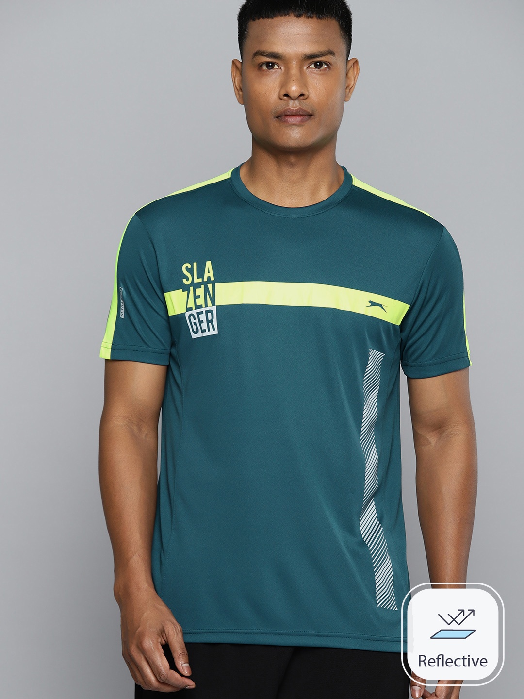 

Slazenger Men Ultra-Dry T-shirt, Teal