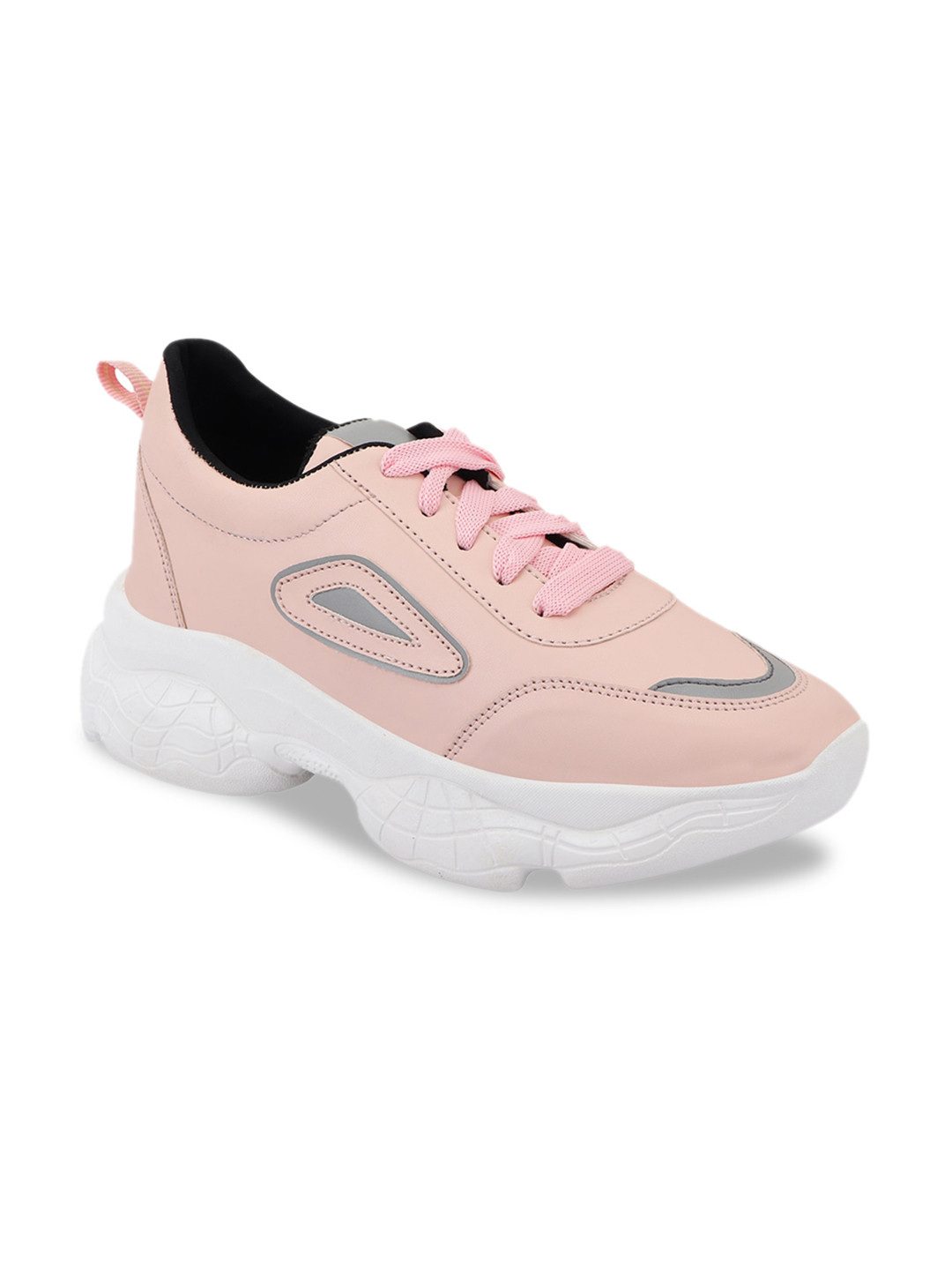 

Shoetopia Women Pink Sneakers