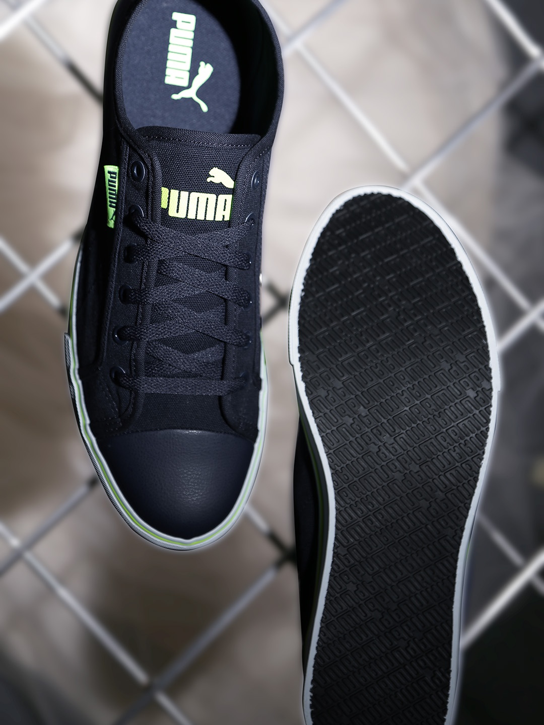 

Puma Unisex Navy Streetballer IDP Sneakers, Navy blue