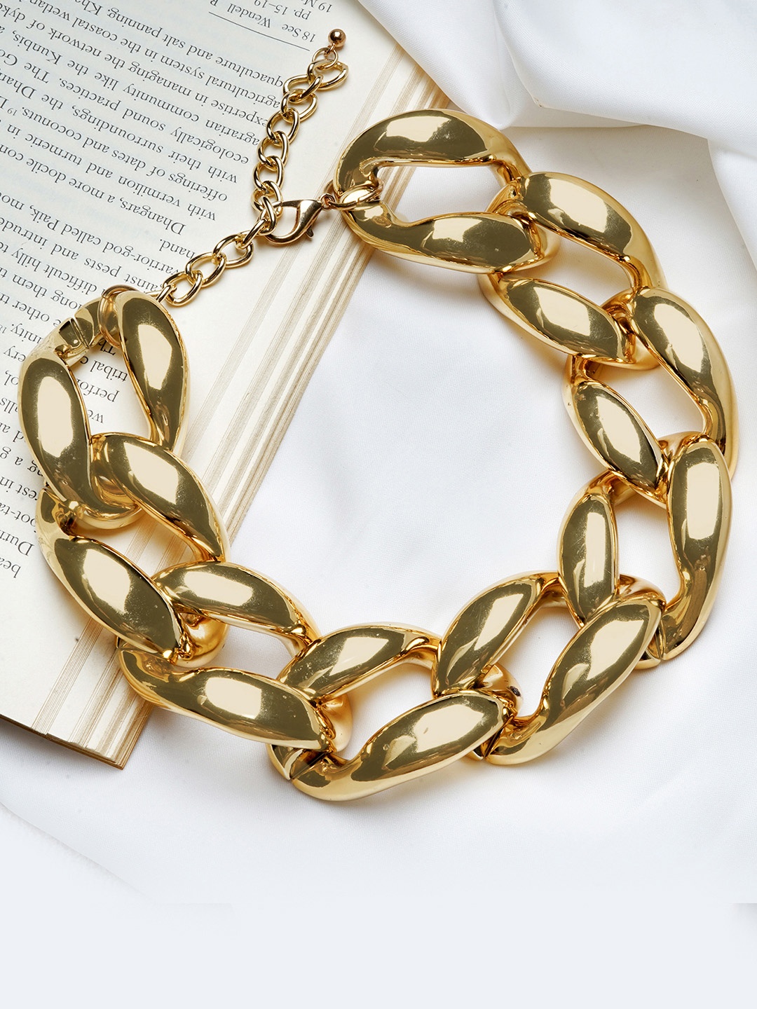 

JOKER & WITCH Gold-Toned Alloy Gold-Plated Choker Chain