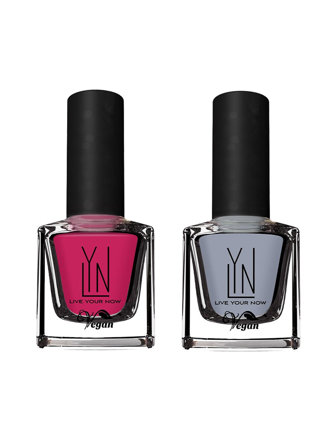 

LYN LIVE YOUR NOW Set of 2 Grey Goal & Victoria Sport Fast Dry Nail Paint