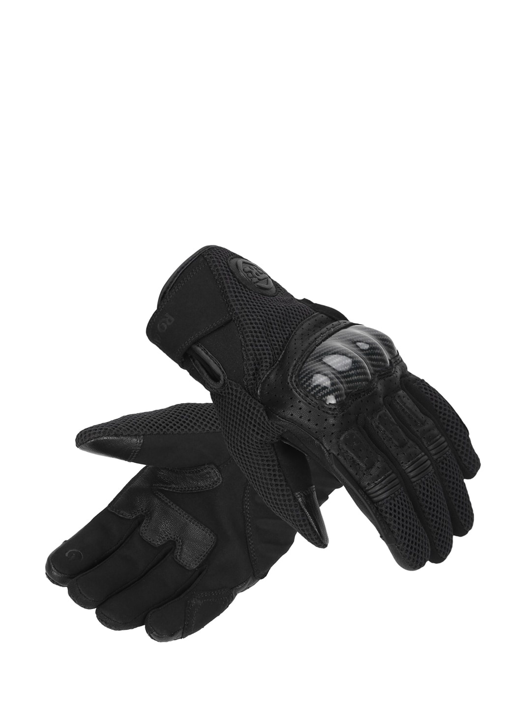 

Royal Enfield Men Black Solid Windstorm Riding Gloves