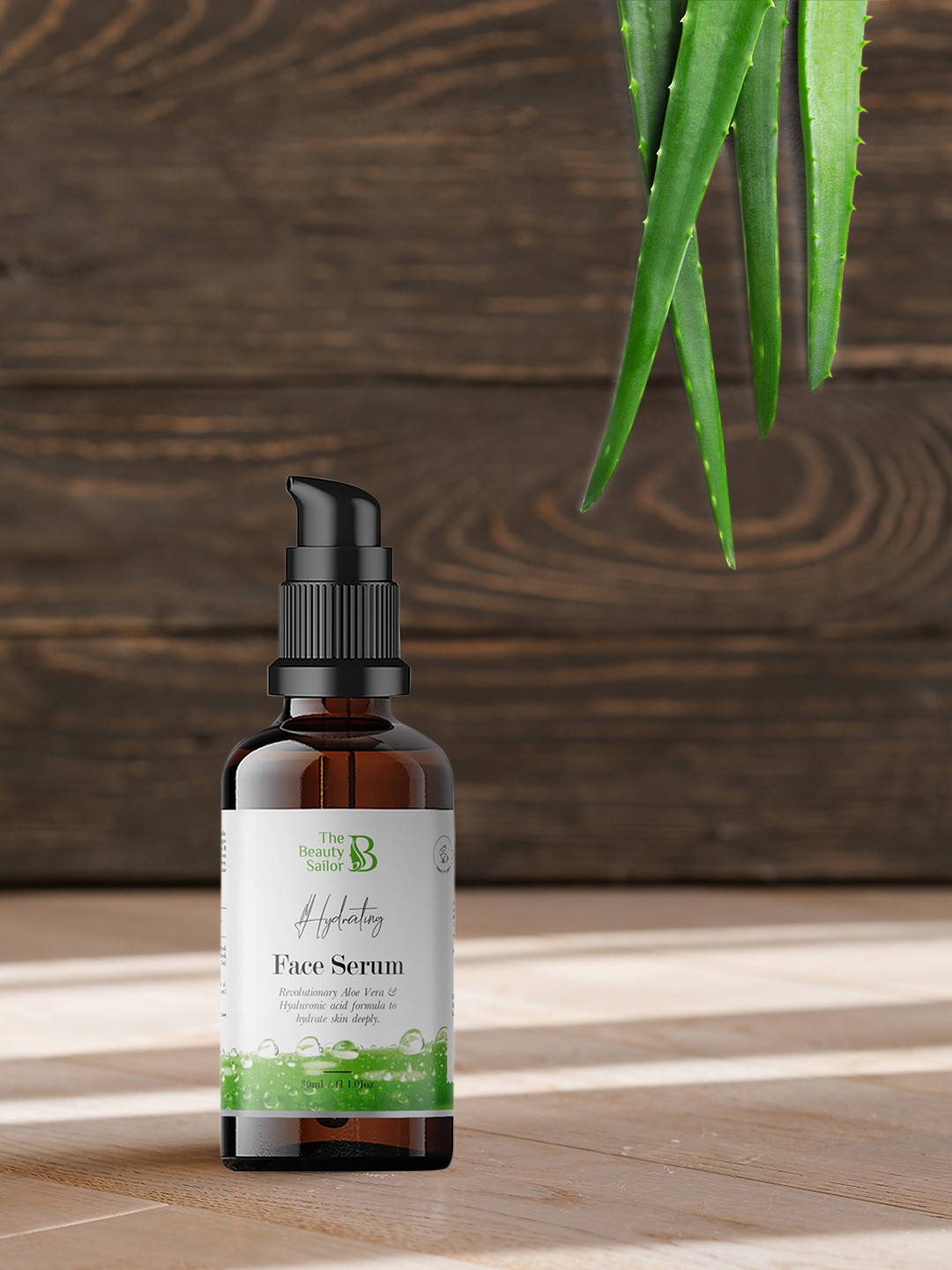 

The Beauty Sailor Pack of 2 Face Serums For Hydrate Skin Deeply, White