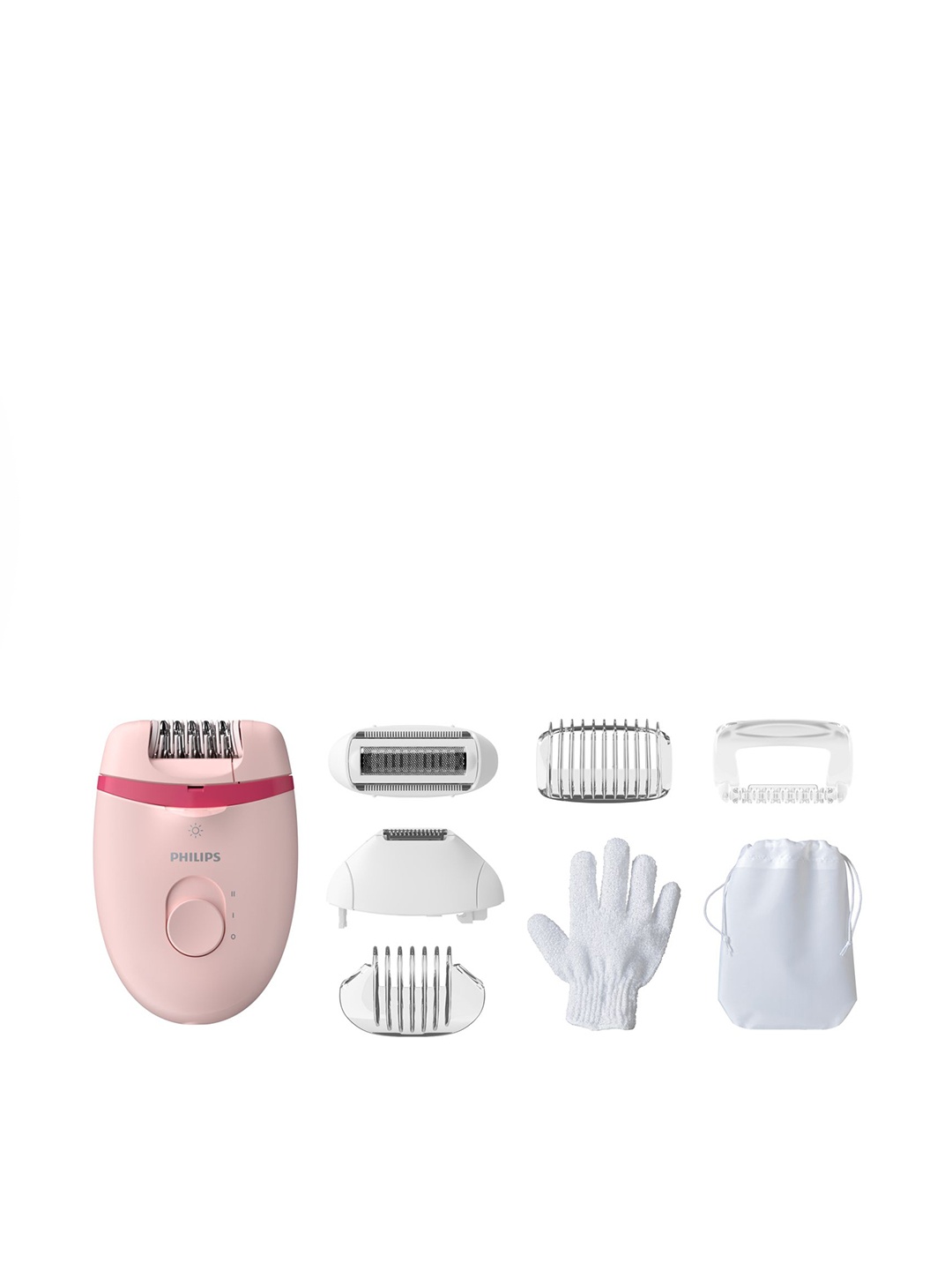 

Philips BRE285/00 Corded Compact Epilator, Pink