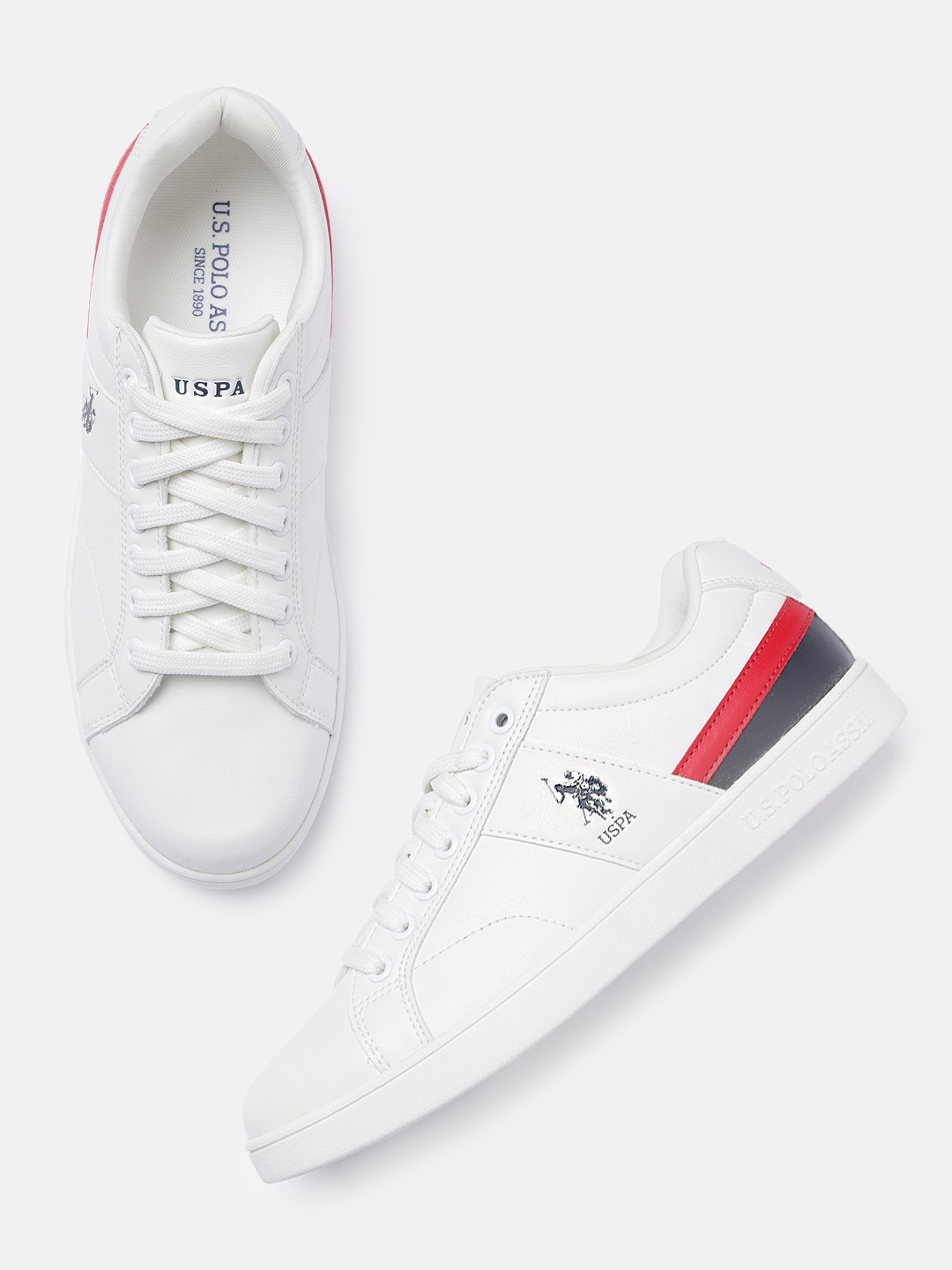 

U.S. Polo Assn. Men Salvin Sneakers, White