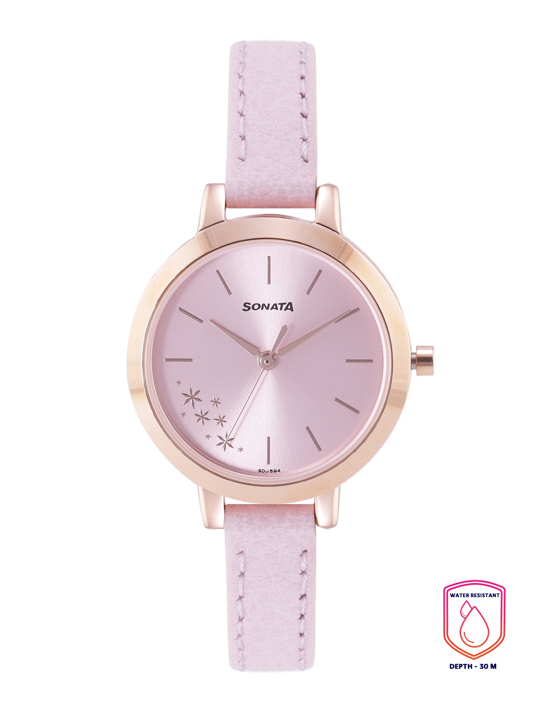 

Sonata Women Pink Blush Analogue Watch NN8141WL04
