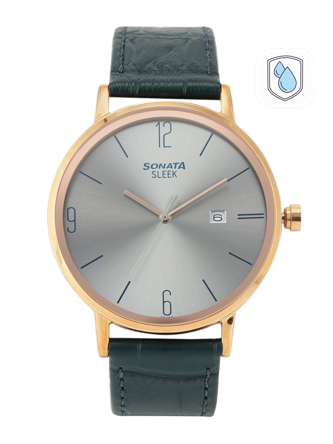 

Sonata Men Silver-Toned Analogue Watch NN7131WL02