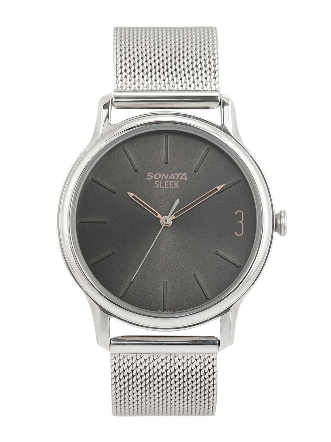 

Sonata Men Grey Analogue Watch NN7128SM05