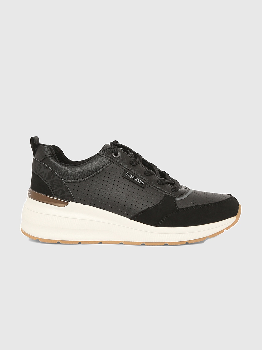 

Skechers Women Black BILLION - SUBTLE SPOTS Sneakers