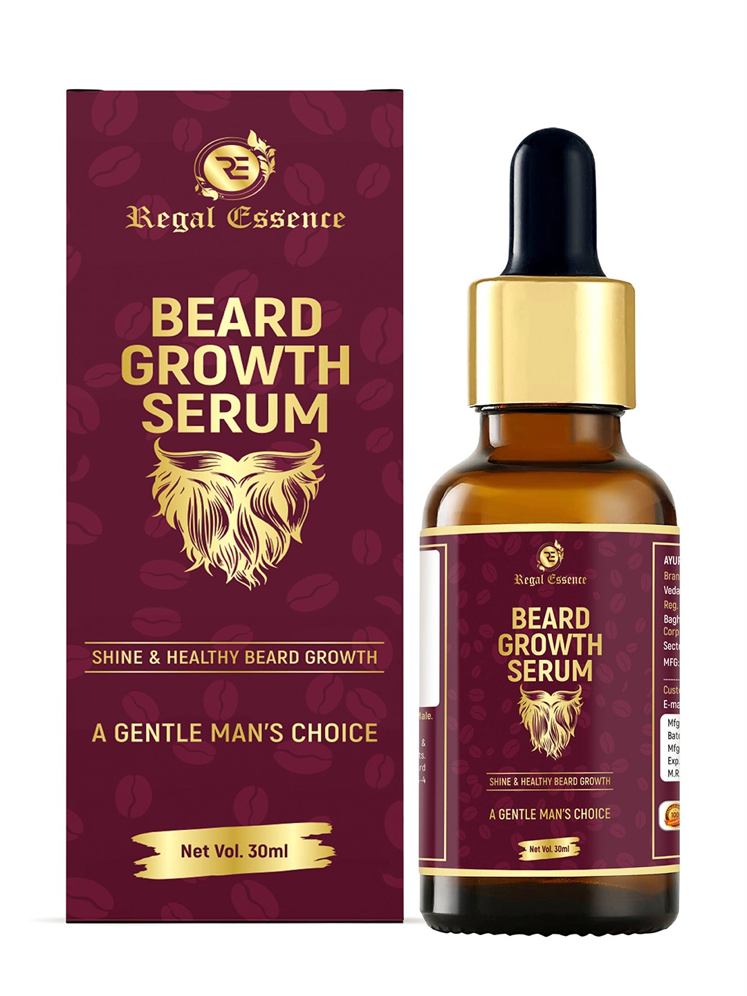 

Regal Essence Beard Growth Serum 30 ml, Transparent