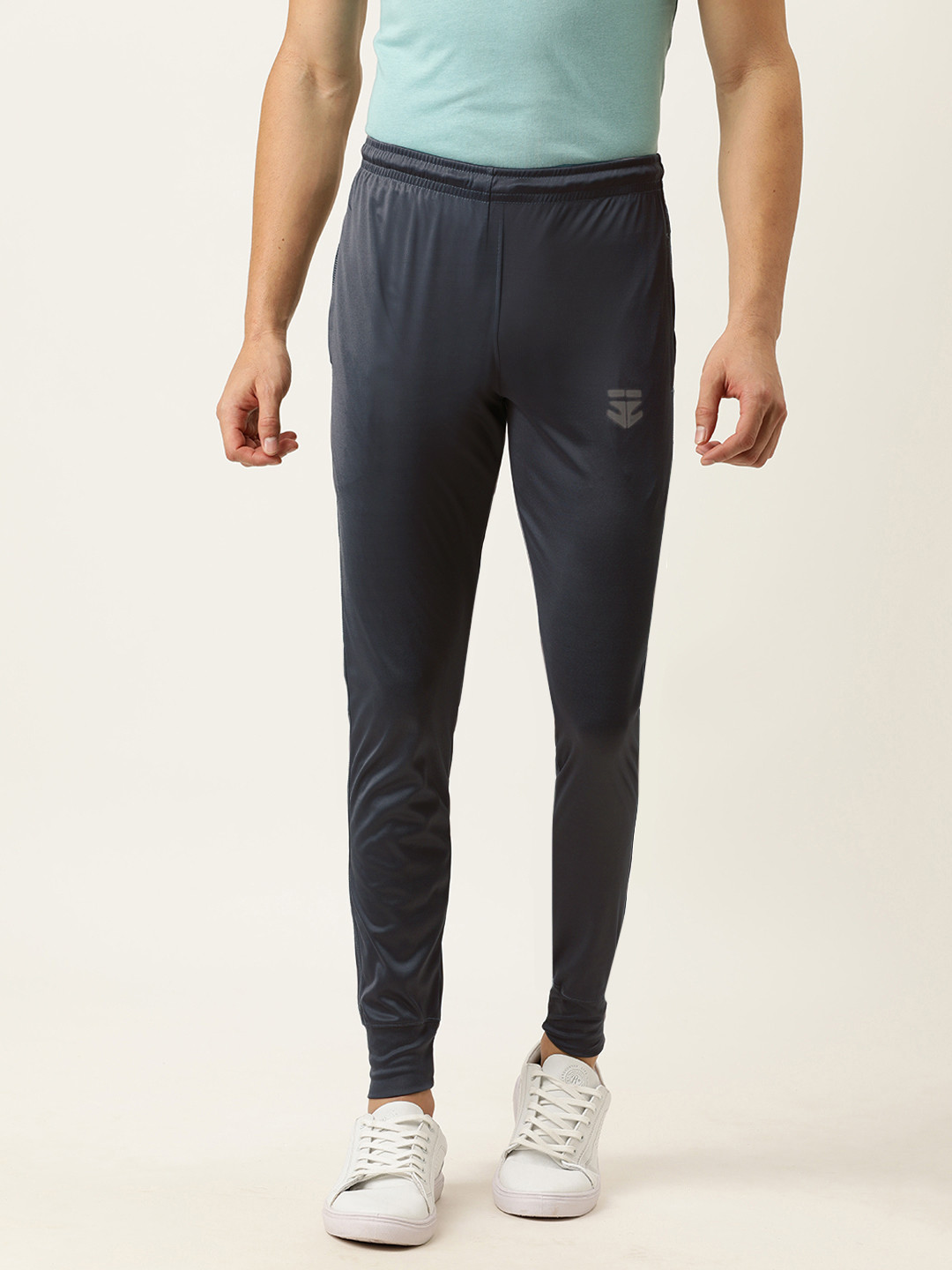 

Sports52 wear Men Grey Solid Joggers