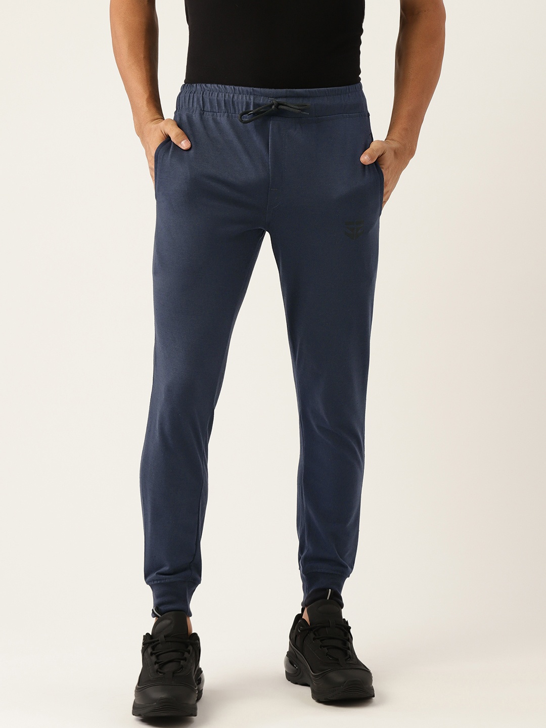 

Sports52 wear Men Navy Blue Solid Joggers