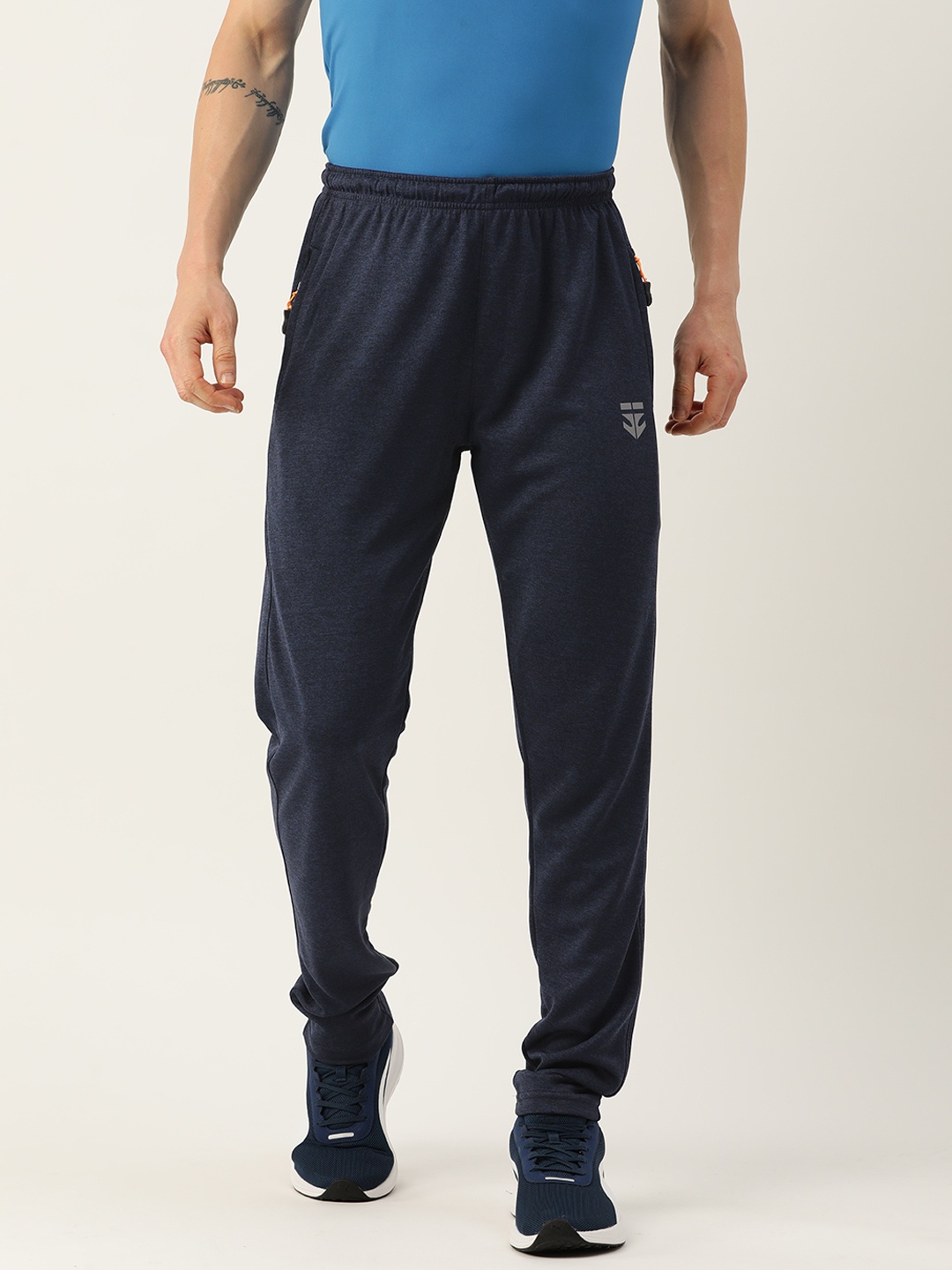 

Sports52 wear Men Slim Fit Outdoor Track Pants, Navy blue