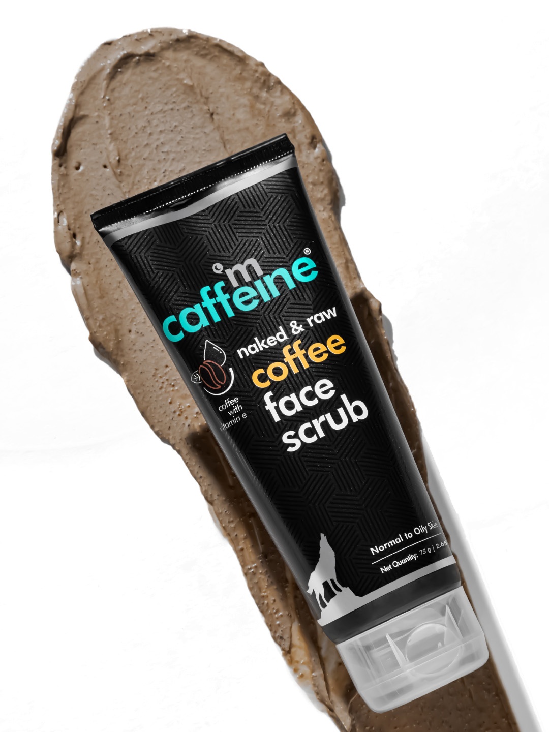 

MCaffeine Coffee Exfoliating Face Scrub for Fresh & Glowing Skin-Removes Tan & Blackheads, Brown