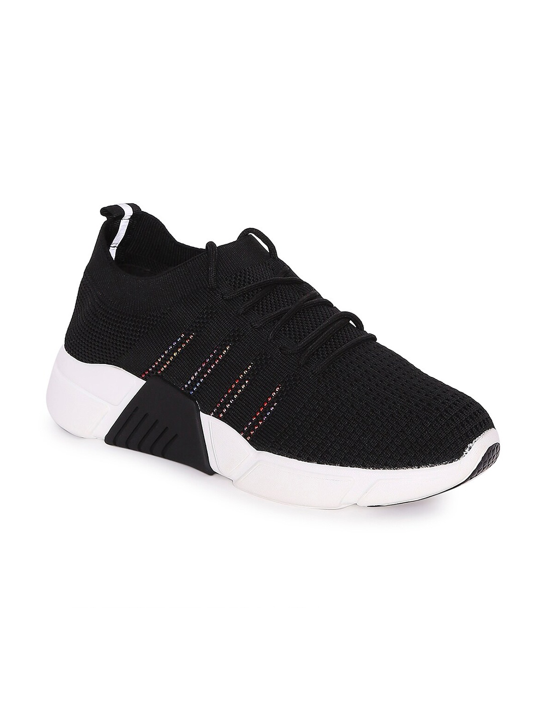 

Forever Glam by Pantaloons Women Black Textile Walking Shoes