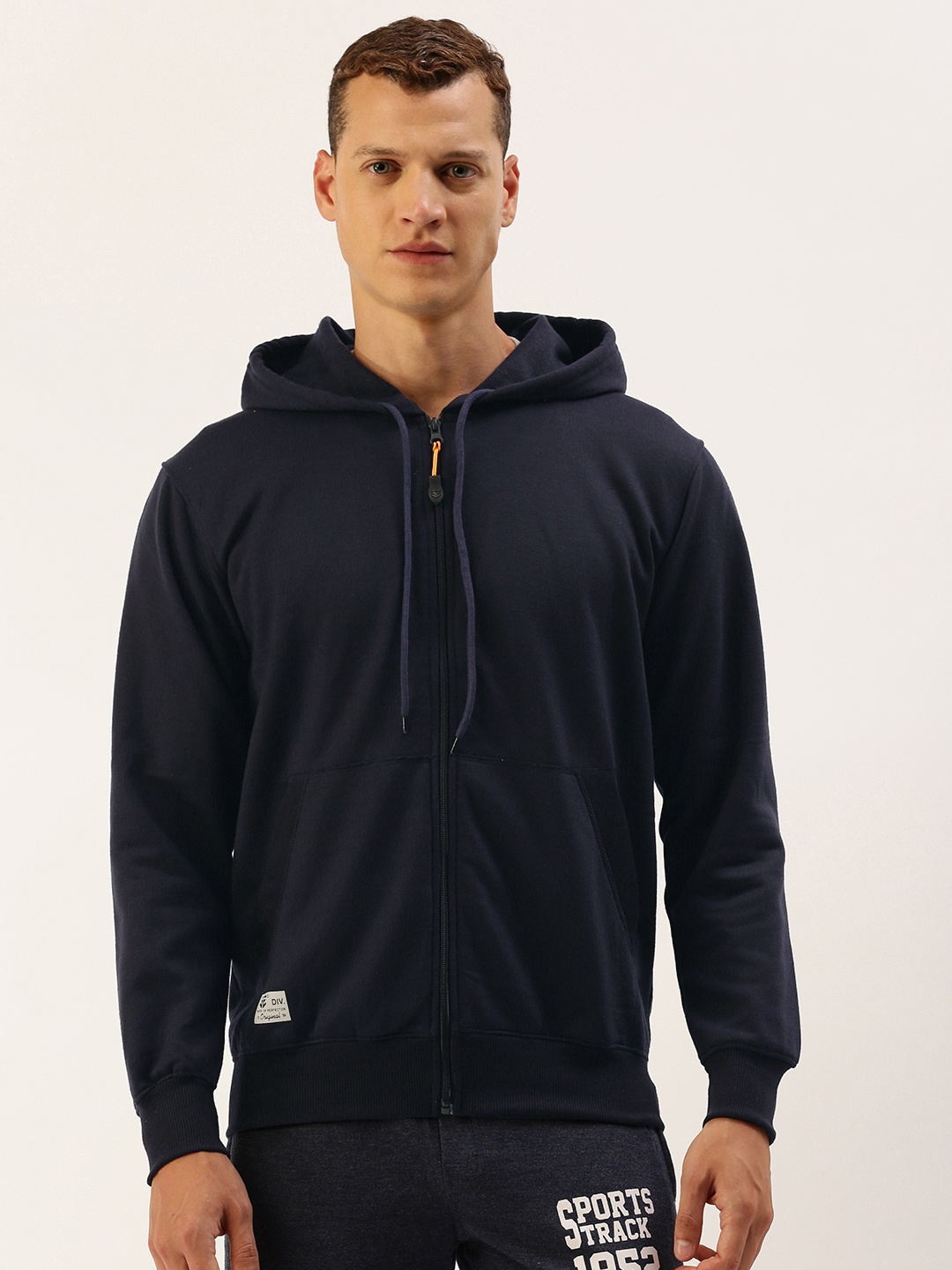 

Sports52 wear Hooded Cotton Sweatshirt, Navy blue