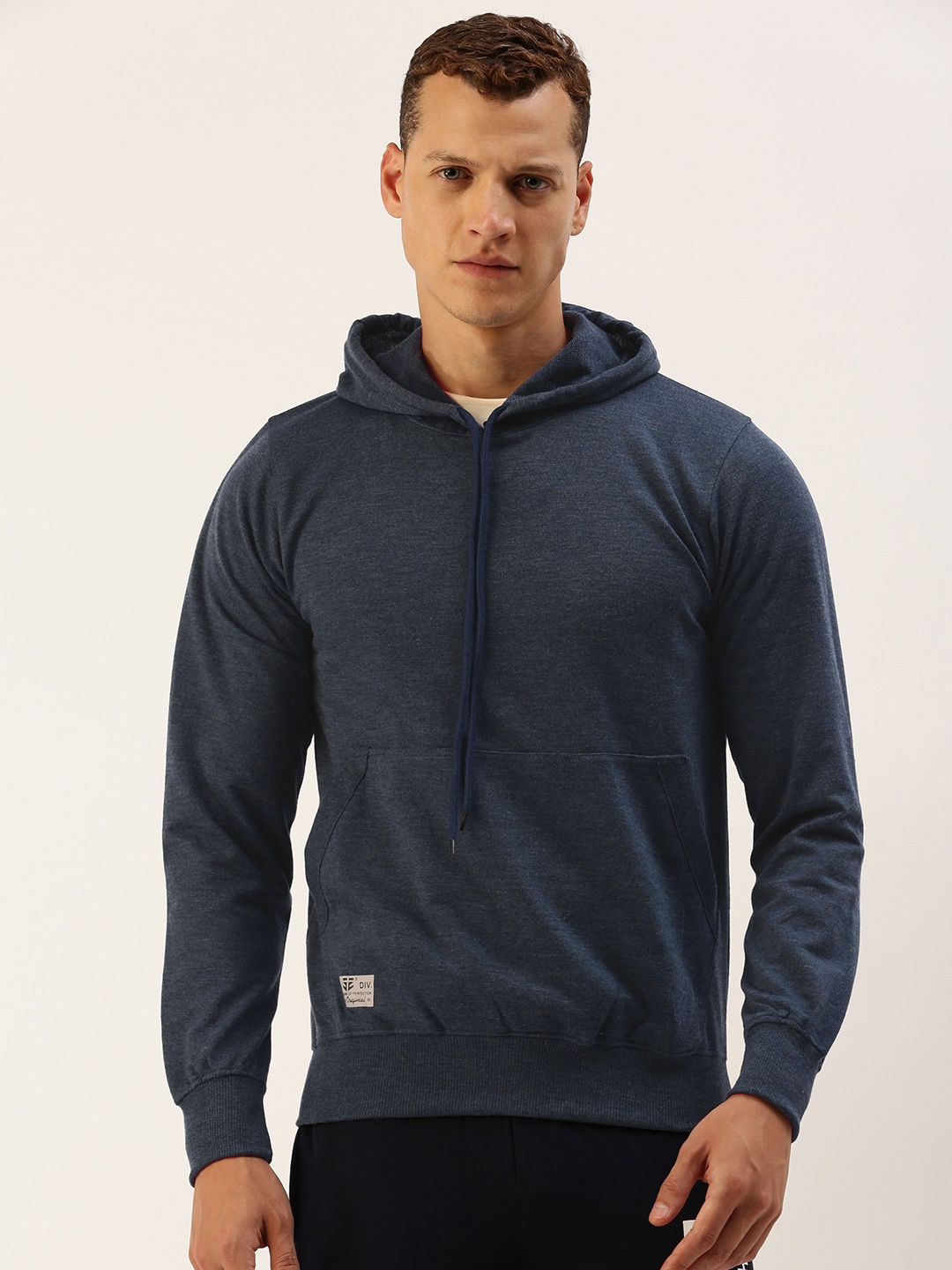 

Sports52 wear Hooded Cotton Sweatshirt, Navy blue