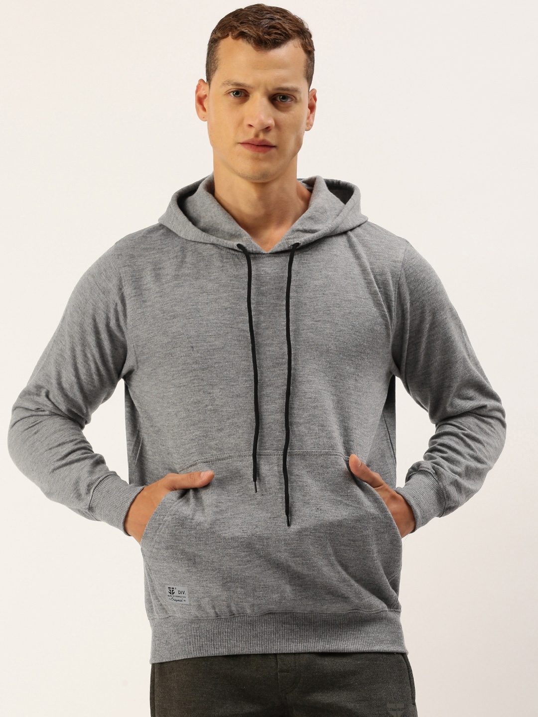 

Sports52 wear Solid Hooded Pullover Sweatshirt, Grey