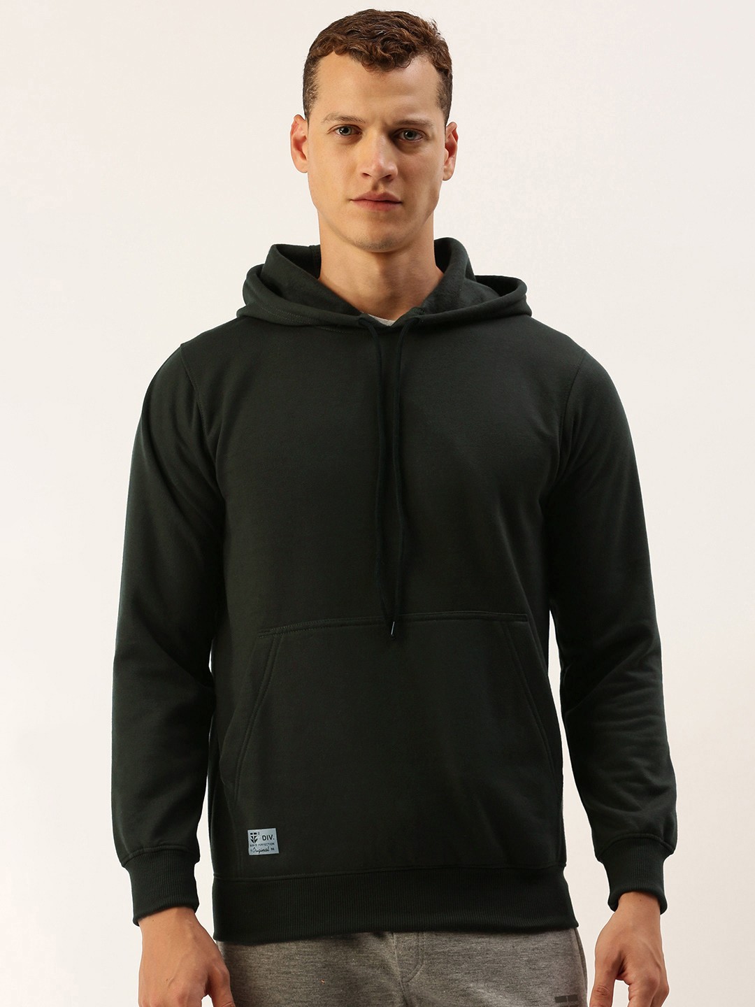 

Sports52 wear Solid Hooded Pullover Sweatshirt, Olive