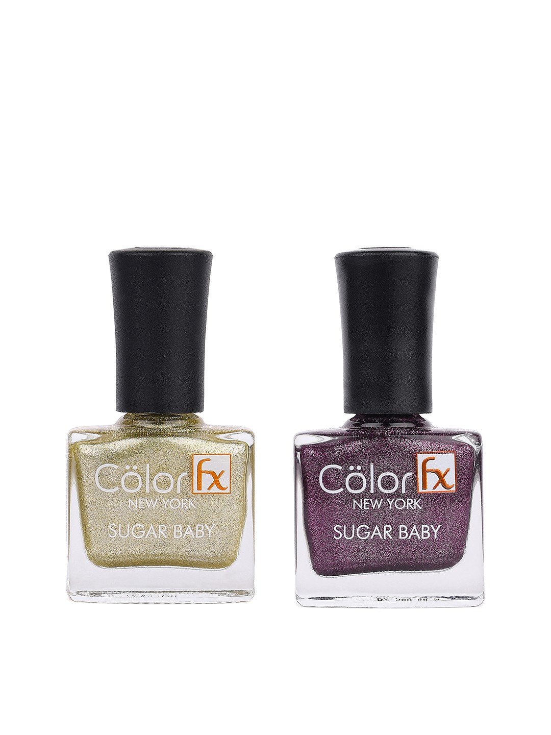 

Color Fx Pack of 2 Nail Enamel Perfect Stay, Multi