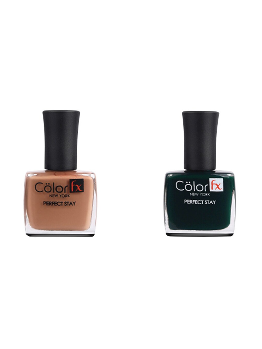 Color Fx Women Set of 2 Nail Enamel, Multi