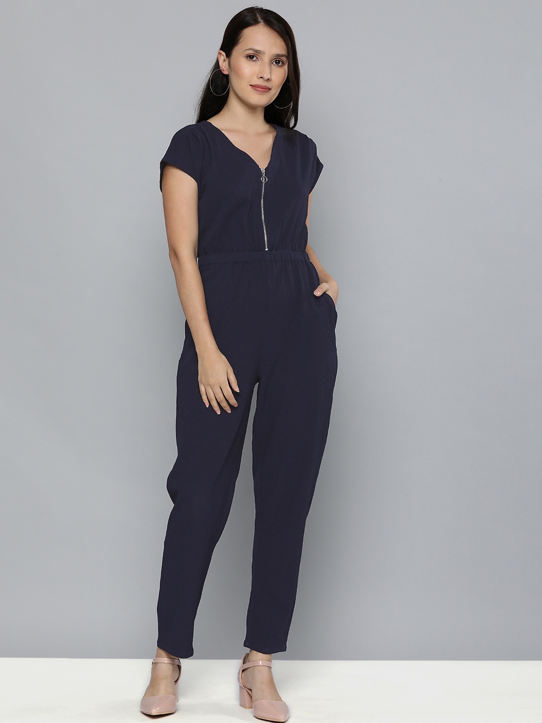 

Chemistry Blue Basic Jumpsuit