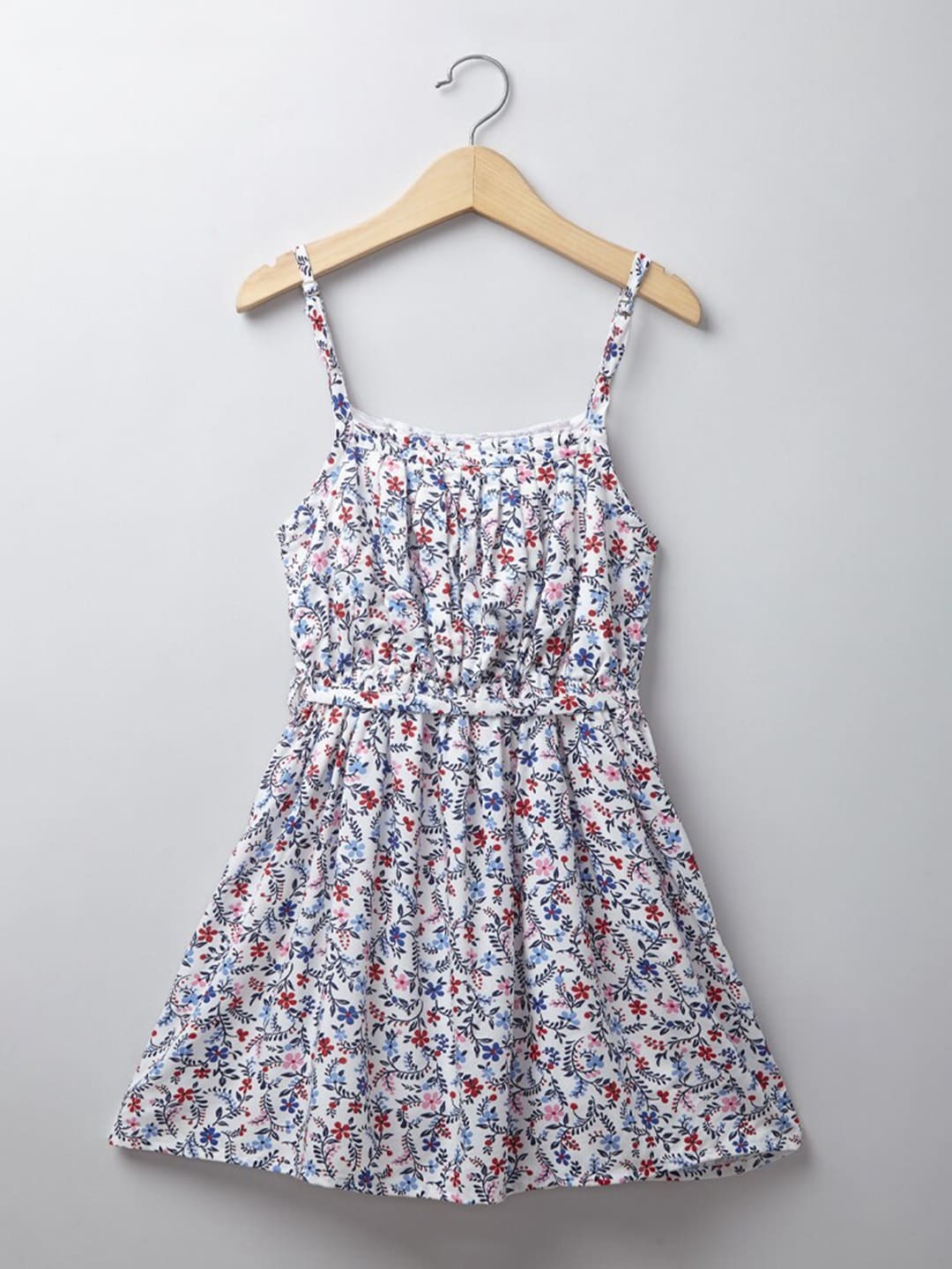 

Ed-a-Mamma Girls Multicoloured Fit & Flare Sustainable Dress, Multi