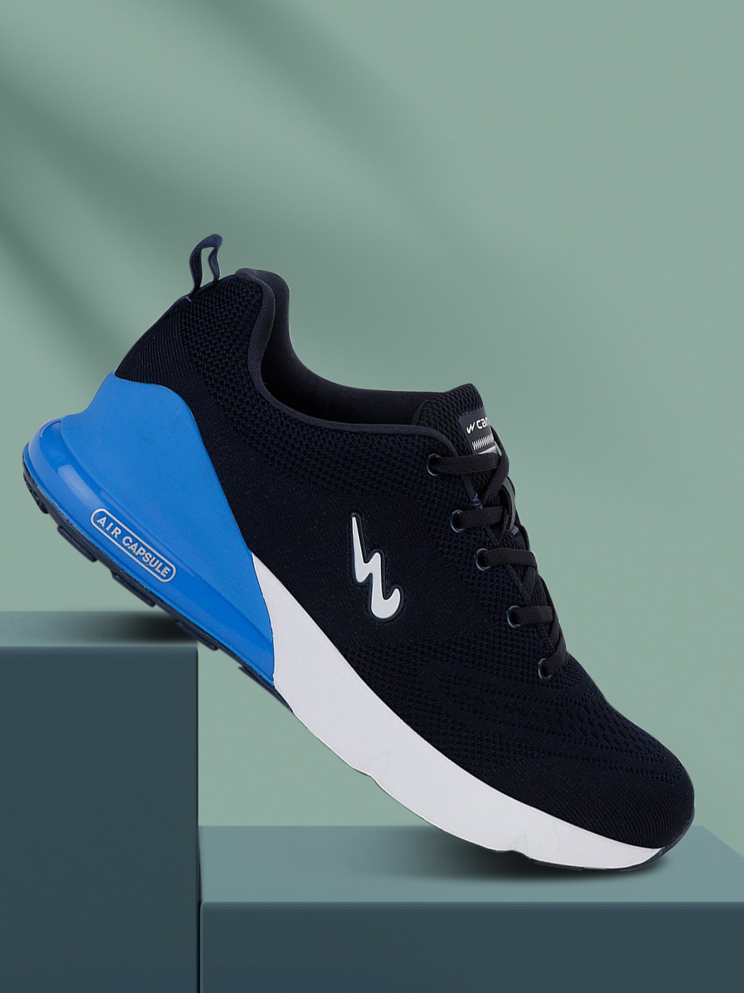 

Campus Men Navy Blue Mesh Running Shoes