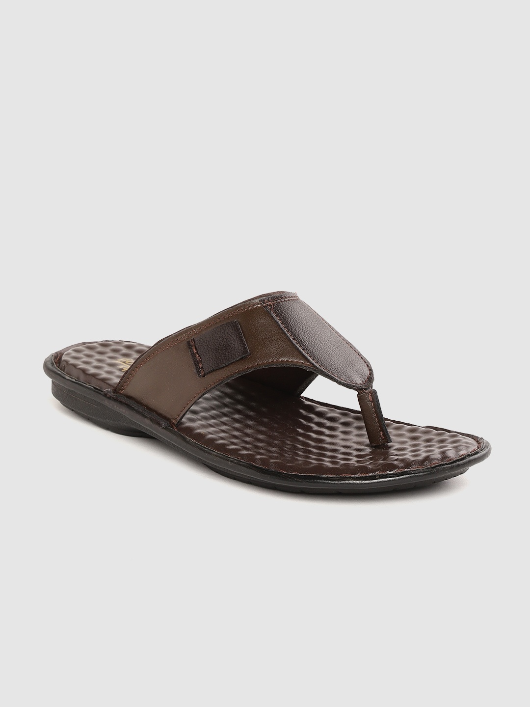 

Roadster Men Brown Solid Comfort Sandals