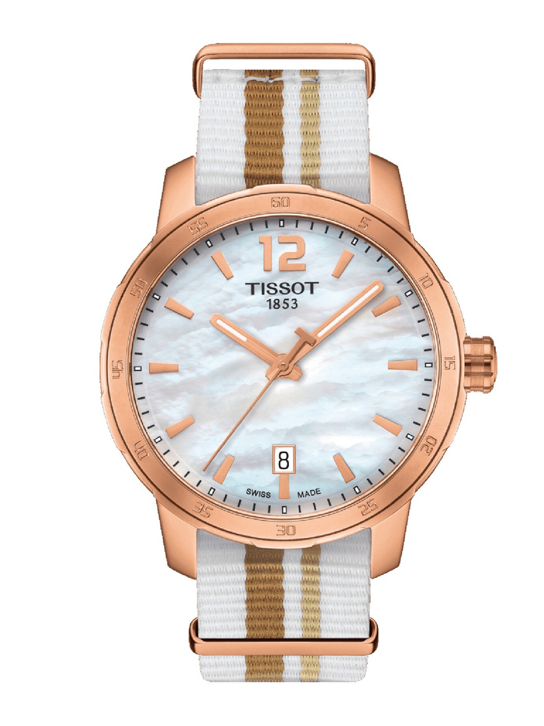 

TISSOT Unisex White Analogue Watch T0954103711700