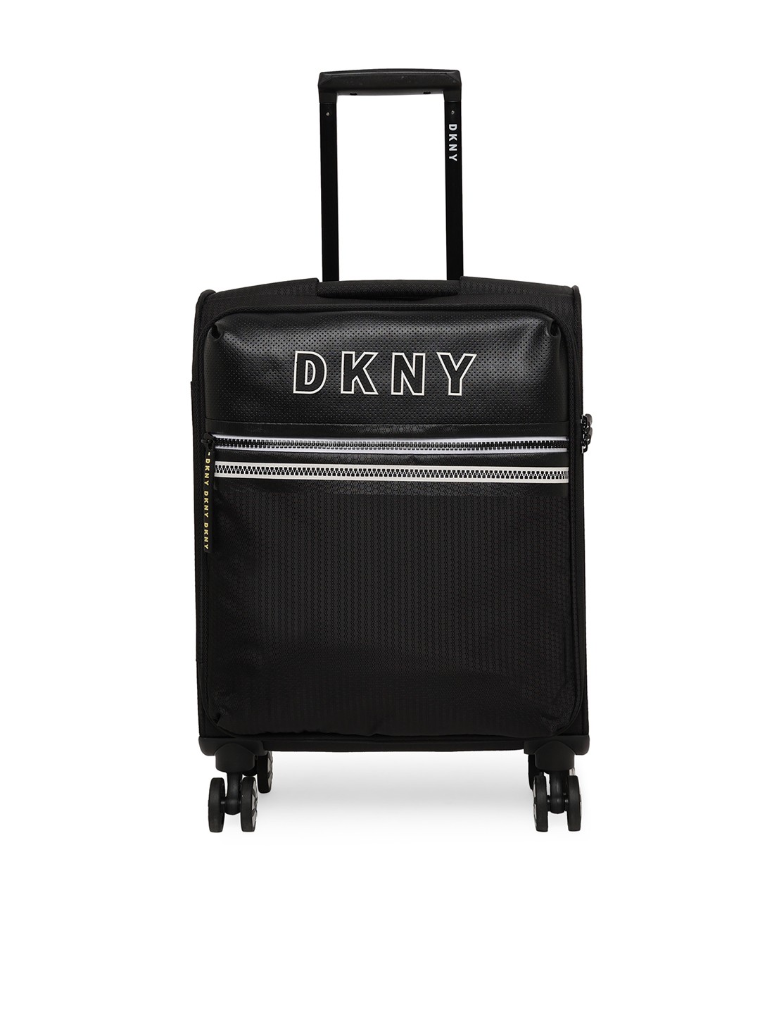 

DKNY FEARLESS Range Black & White Color Soft Cabin Luggage