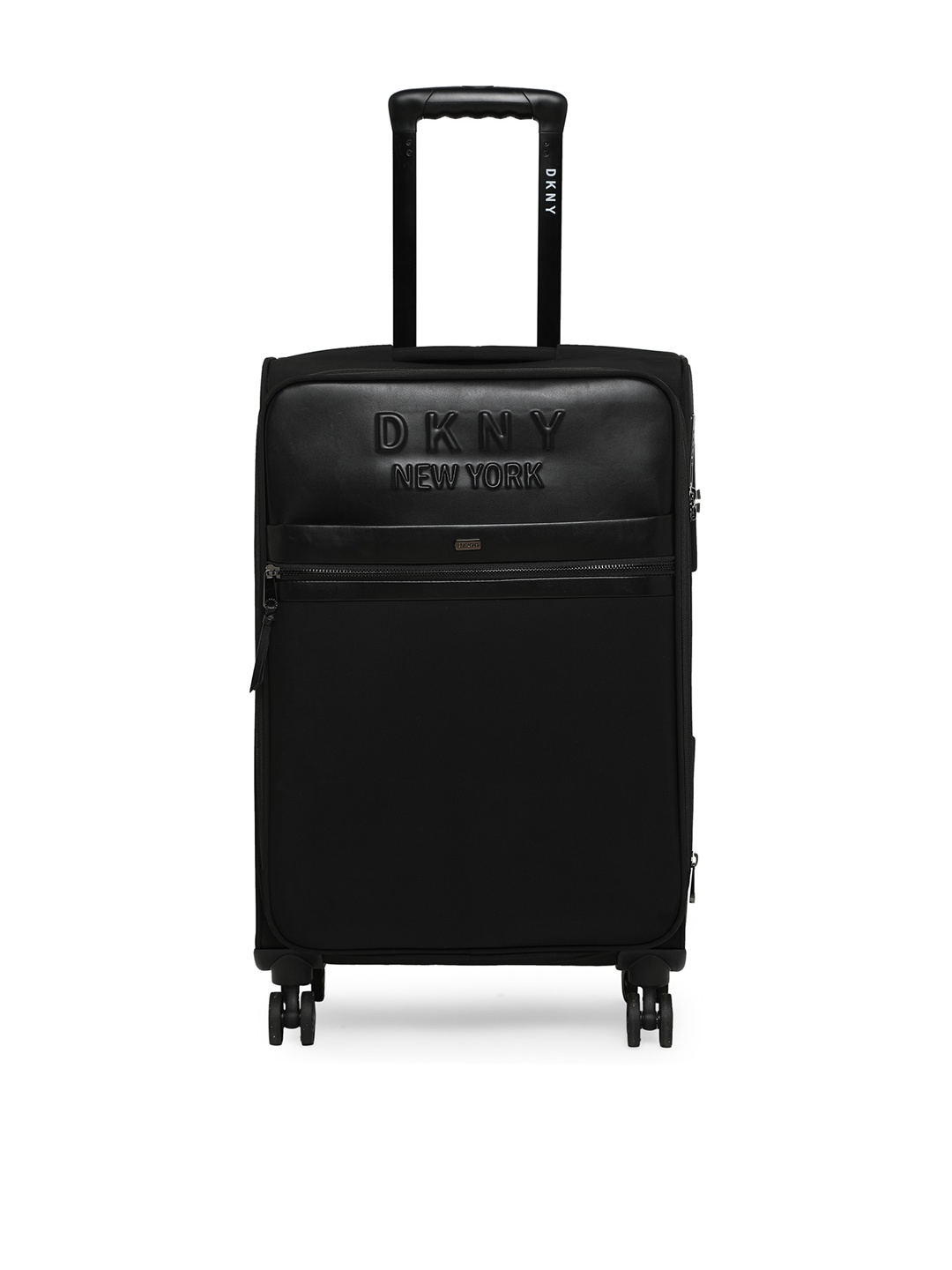 

DKNY TRADEMARK Range Black Color Soft Medium Luggage