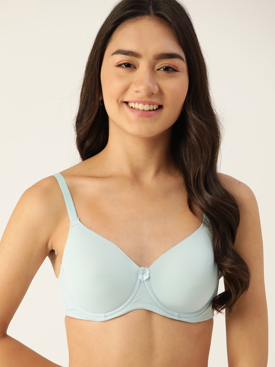 

DressBerry Blue Underwired Lightly Padded T-shirt Bra DB-DRM-ZIV-09B