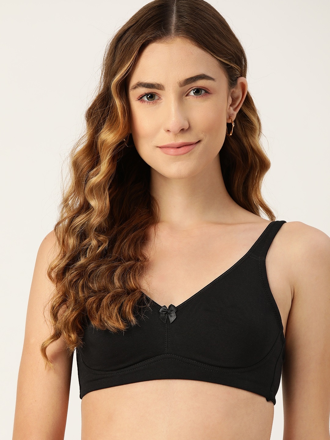 

DressBerry Black Solid T-shirt Bra