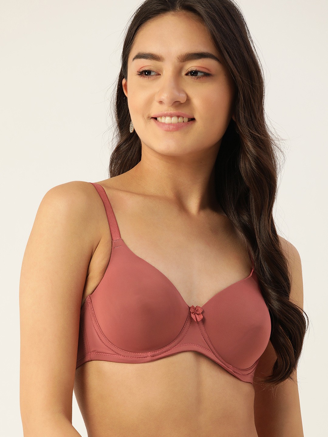 

DressBerry Pink Underwired Lightly Padded T-shirt Bra