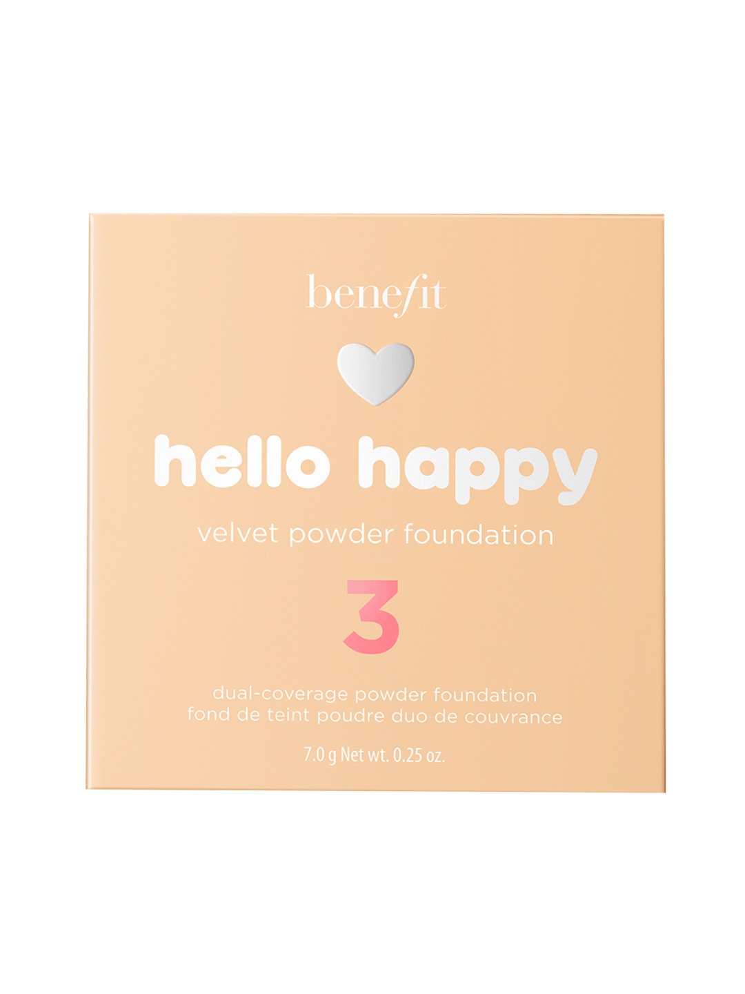 

Benefit Cosmetics Hello Happy Velvet Powder Shade 03 Foundation, Beige