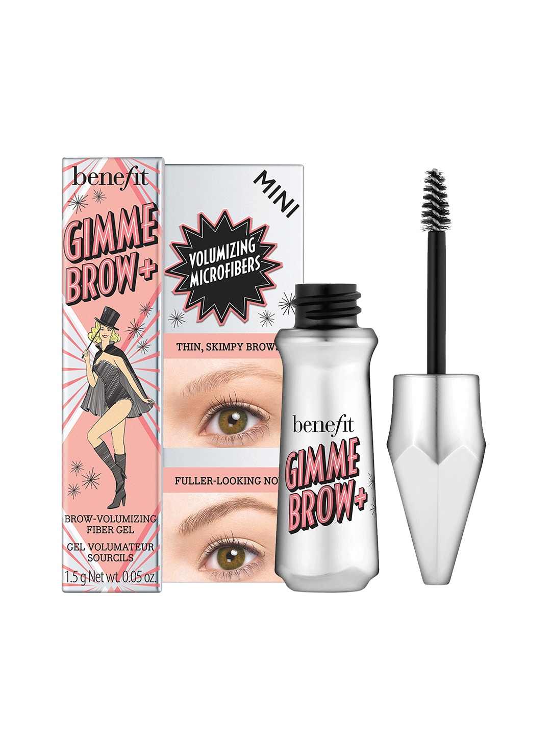 

Benefit Cosmetics Mini Gimme Brow+ Volumizing Eyebrow Gel - Cool Black-Brown 05