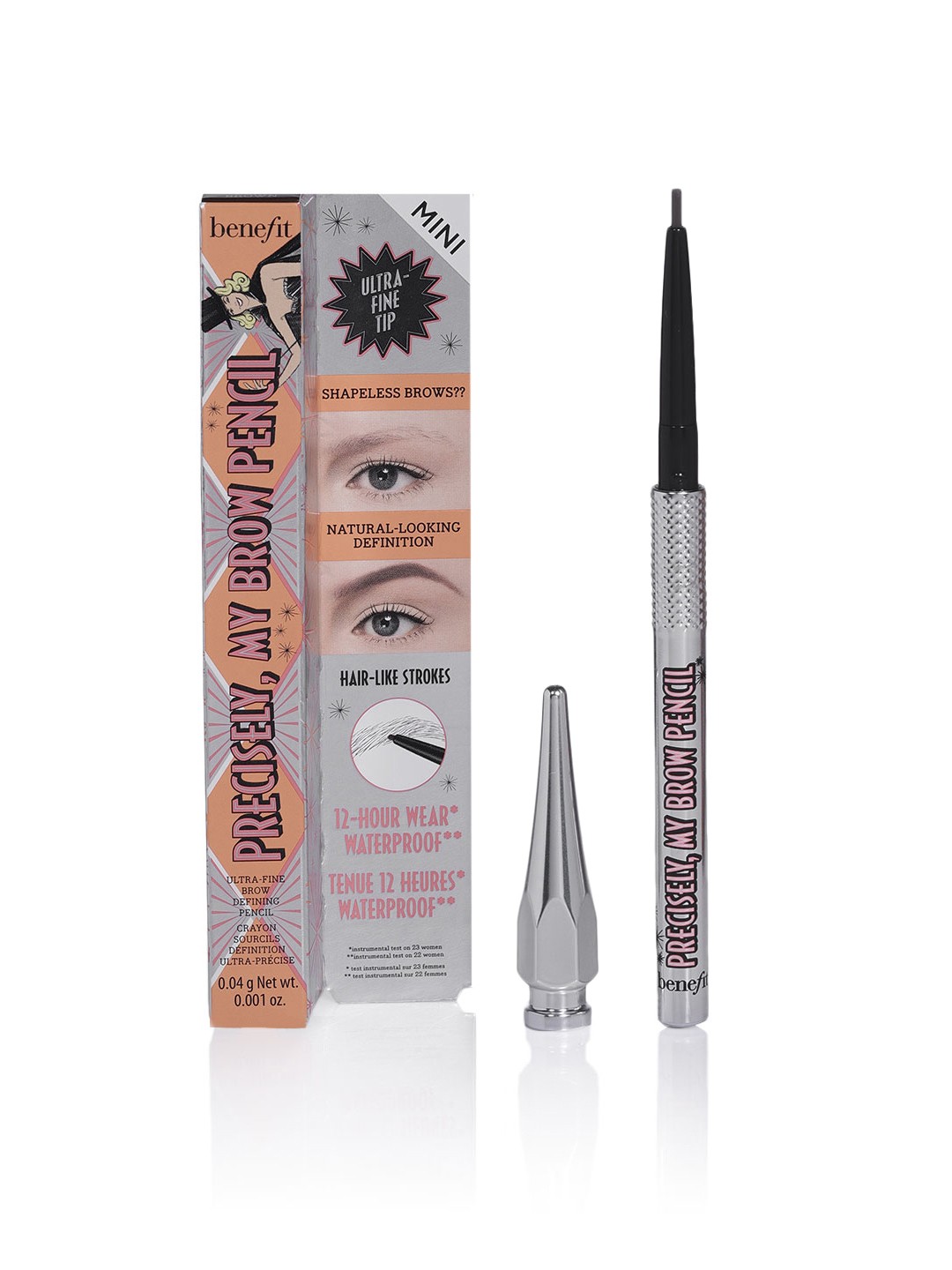 

Benefit Cosmetics Precisely My Brow Waterproof Mini Eyebrow Pencil - Warm Deep Brown 4