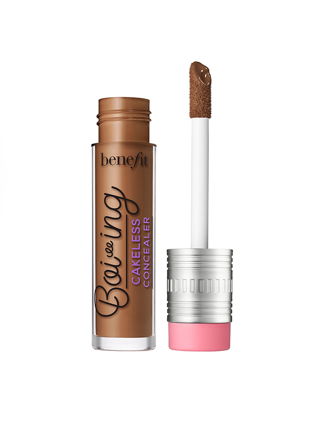 

Benefit Cosmetics Boi-ing Full Coverage Cakeless Liquid Concealer 5 ml- Right On 10, Brown
